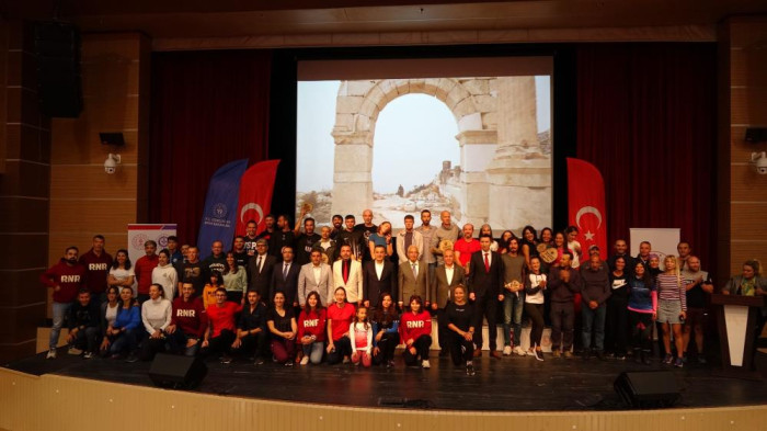 Sagalassos Antik Kenti uluslararası yarışmaya ev sahipliği yaptı