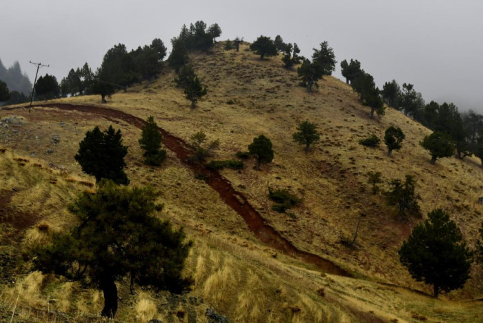 Depremin kırsalda açtığı iz aylar sonra görüntülendi