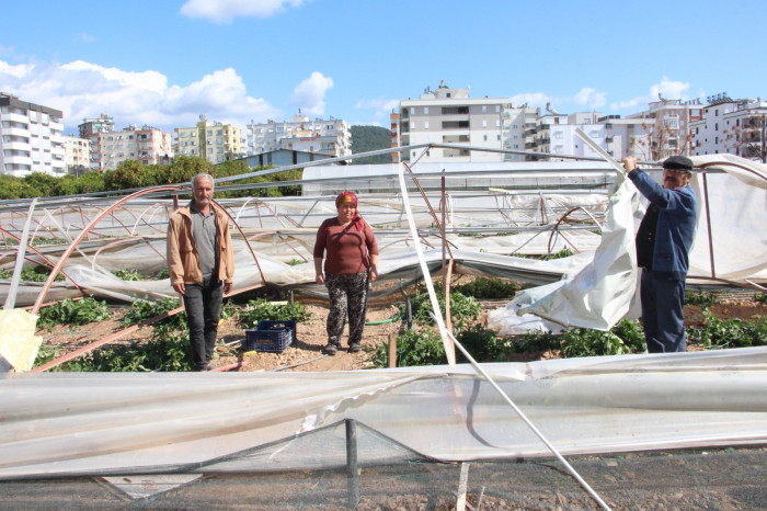 Hortum afetinden 265 dönüm alanda 111 üretici etkilendi