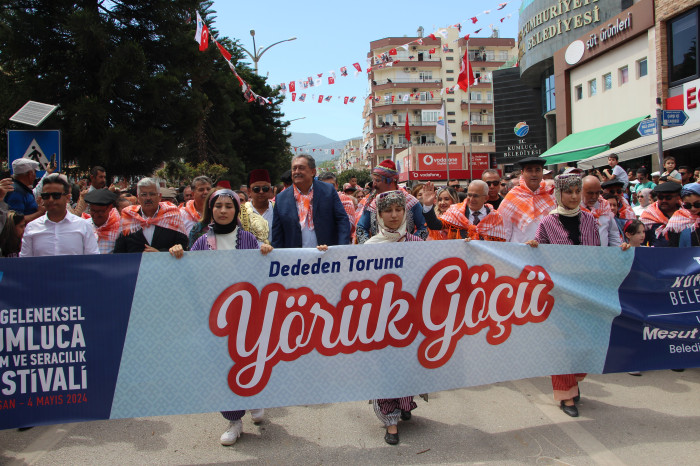 Kumluca’da Yörük Göçü 25’inci kez canlandırıldı