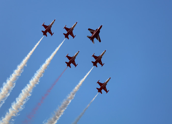 Türk Yıldızları nefes kesti