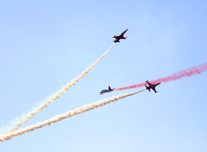 Türk Yıldızları nefes kesti