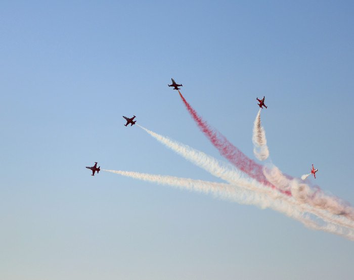 Türk Yıldızları nefes kesti