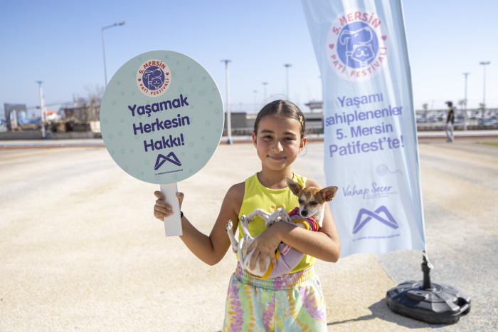 Hayvanseverler, Mersin Patifest’te buluştu
