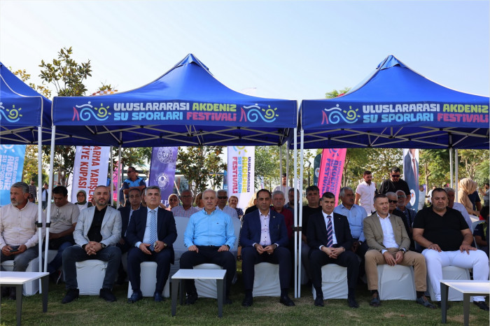 Uluslararası Akdeniz Su Sporları Festivali Başladı