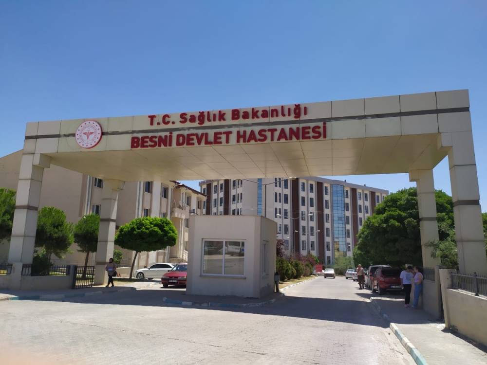 Adıyaman'da inşaattan düşen işçi yaralandı 