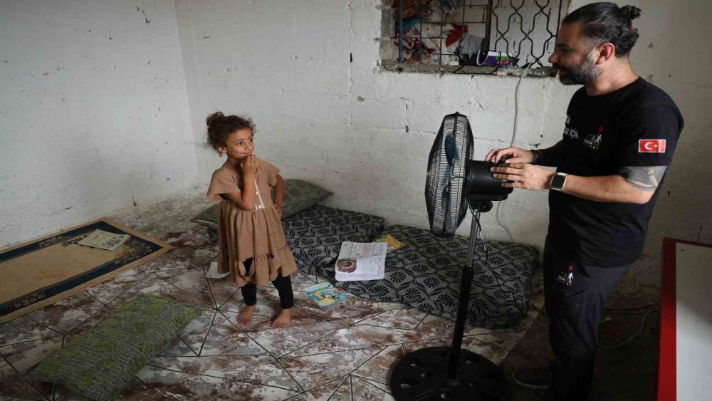 Adana sıcağında serinleten hediye: Vantilatör