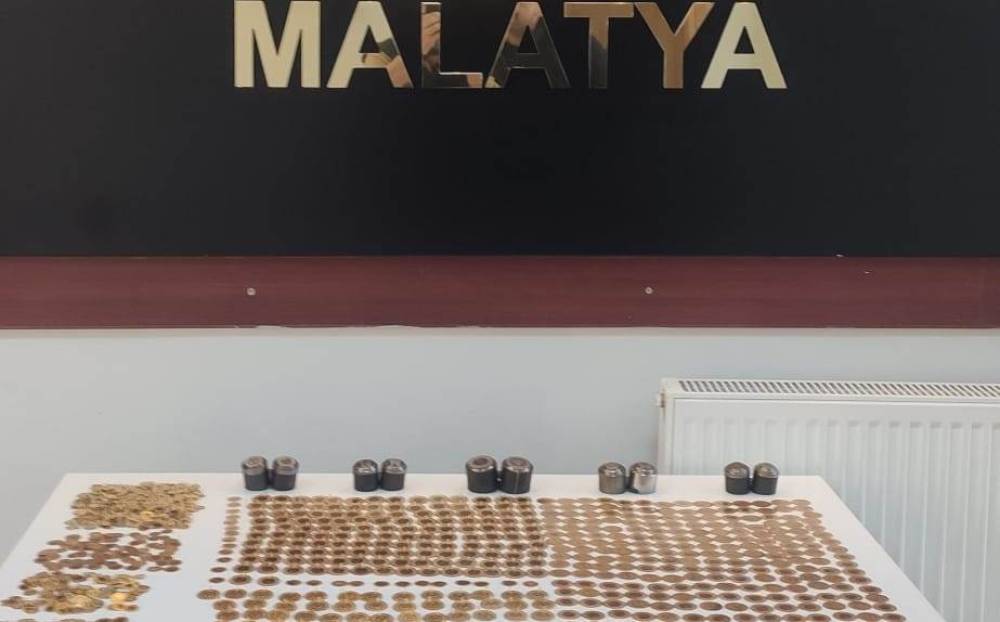 Malatya'da sahte altın atölyesine operasyon
