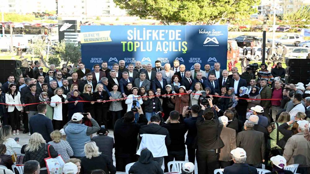 Silifke&rsquo;de 3 projenin toplu a&ccedil;ılışı yapıldı