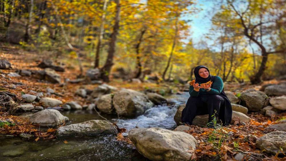 Belemedik, sonbaharda renk cümbüşüne büründü