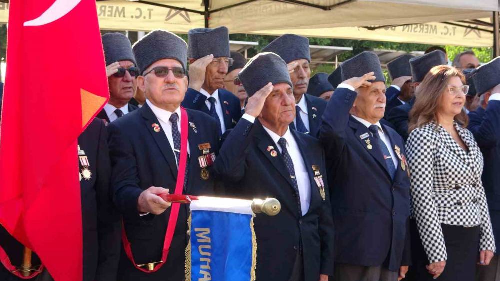 KKTC’nin kuruluşunun 42. yıl dönümü Mersin’de törenle kutlandı