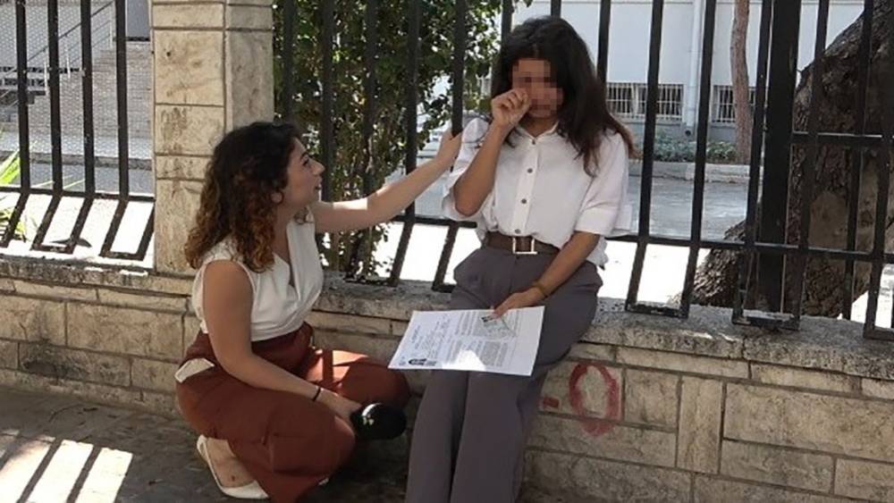 Sınava yetişemeyince göz yaşı döktü