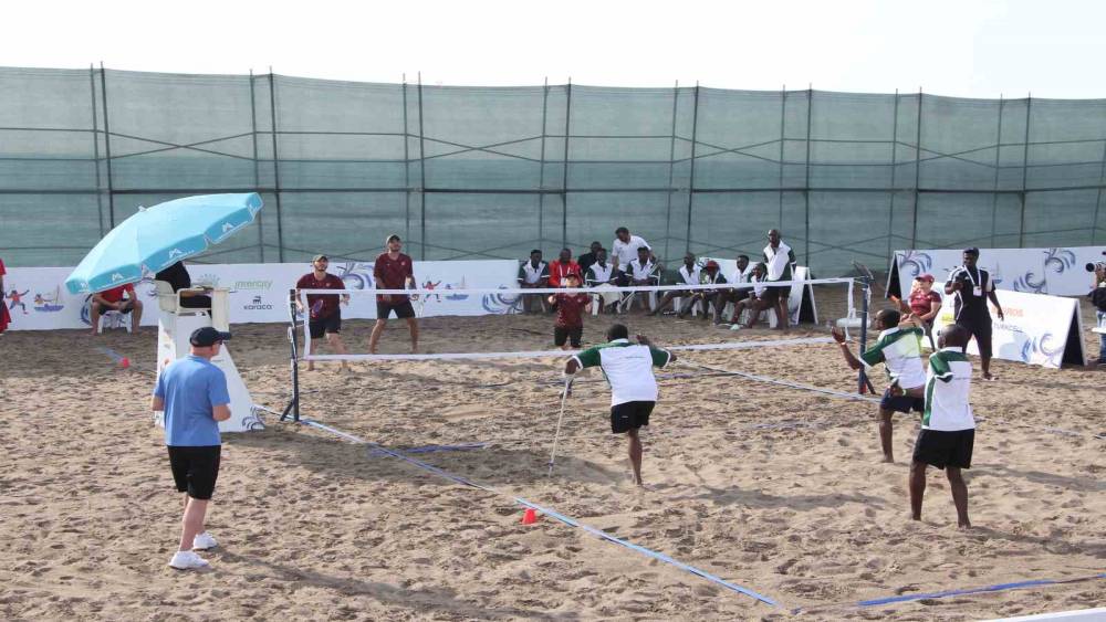 Mersin’de dünyada ilk kez düzenlenen Bedensel Engelliler Plaj Oyunları başladı