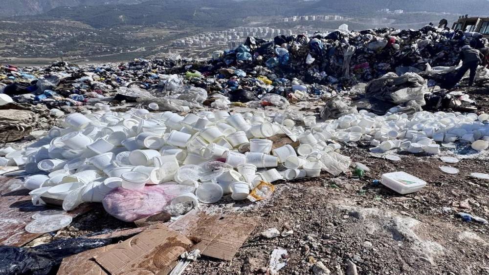 Hatay’da kilolarca yoğurt ve peynir ürünü imha edildi