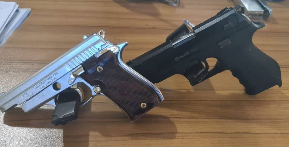 Tabancalarla rast gele ateş ettiği videoyu paylaşan şüpheli yakalandı